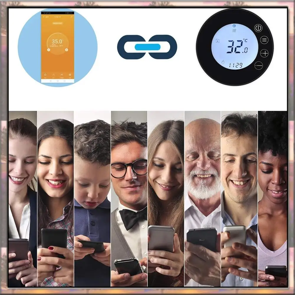 BAAZ HOT Wi-Fi интеллектуальный термостат Smart Tuya Wi-Fi контроллер температуры программируемая температура
BAAZ HOT Wi-Fi интеллектуальный термостат Smart Tuya Wi-Fi контроллер температуры программируемая температура