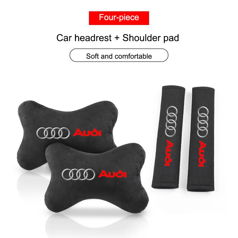 Car Seat Belt Protection Shoulder Pads Headrest Neck Pillow For Audi Sline TT RS A4 B7 B8 B9 A3 8P 8V 8L A5 A6 C6 C5 C7 A1 A7 A8
Car Seat Belt Protection Shoulder Pads Headrest Neck Pillow For Audi Sline TT RS A4 B7 B8 B9 A3 8P 8V 8L A5 A6 C6 C5 C7 A1 A7 A8