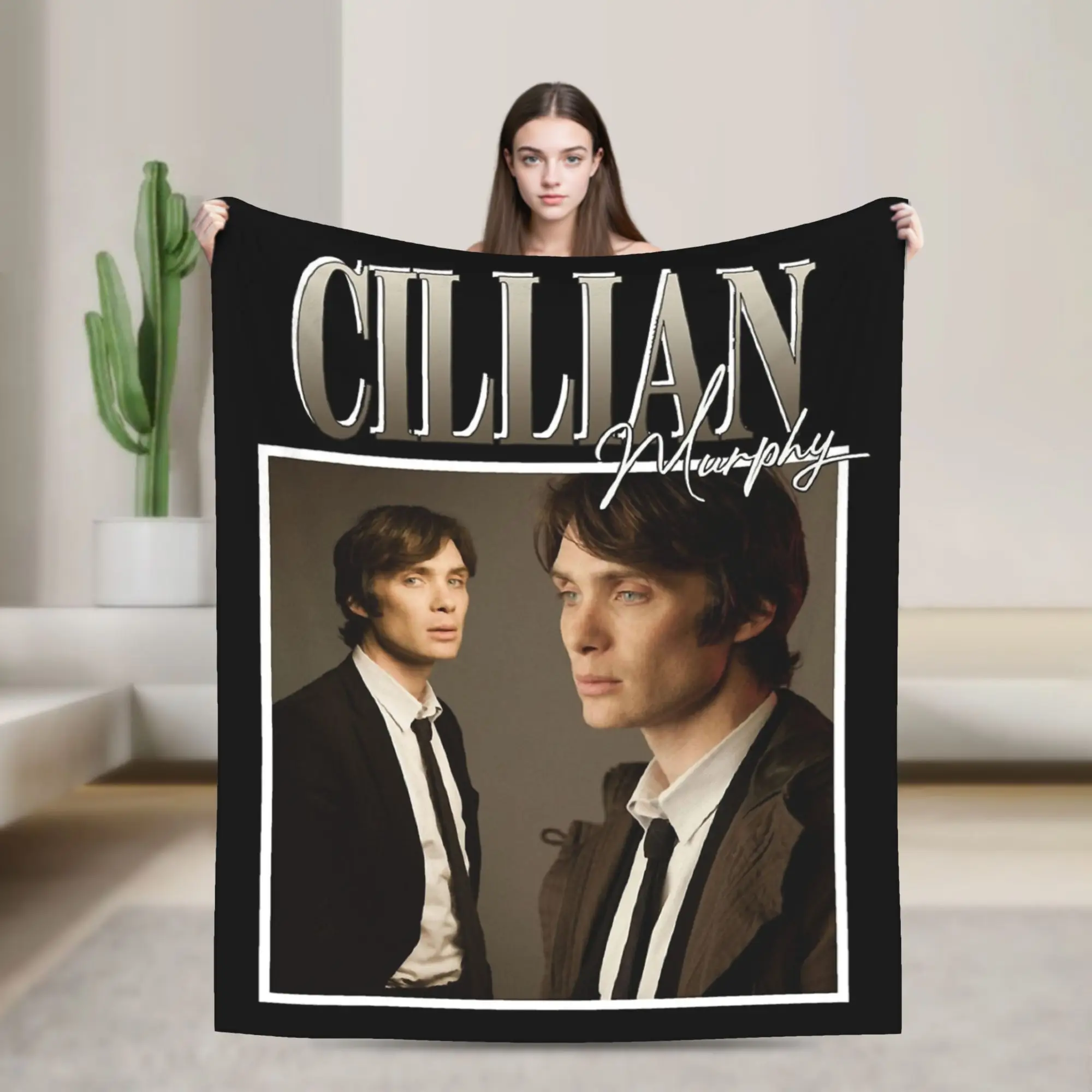 Одеяла Cillian Murphy, фланелевое украшение, многофункциональное теплое одеяло для дома, спальни, покрывало
Одеяла Cillian Murphy, фланелевое украшение, многофункциональное теплое одеяло для дома, спальни, покрывало