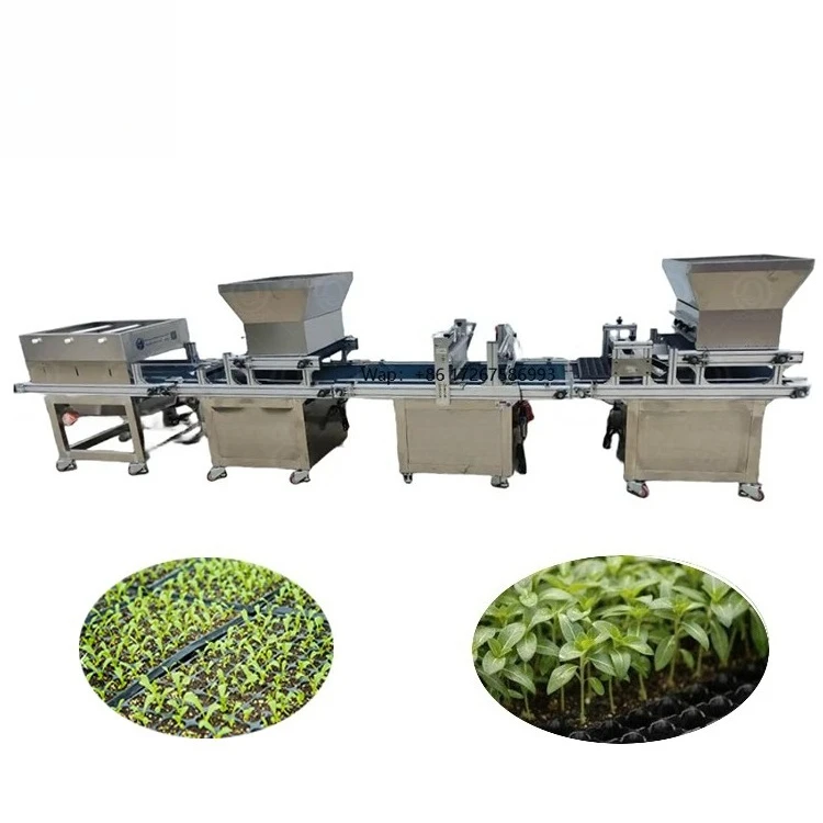 Brand New Seed Sowing Machine for Trays Hot Selling Plantation Equipment Automatic Raising Sowing Motor Engine
Brand New Seed Sowing Machine for Trays Hot Selling Plantation Equipment Automatic Raising Sowing Motor Engine