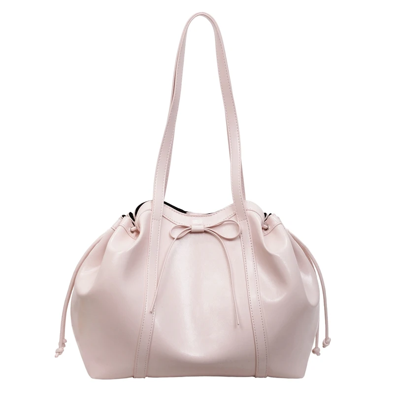 Luxury PU Leather Shoulder Bag Fashion Trend Underarm Bag with Bow Large Capacity Commute Bags for Women 2025 Ladies Handbag
Luxury PU Leather Shoulder Bag Fashion Trend Underarm Bag with Bow Large Capacity Commute Bags for Women 2025 Ladies Handbag