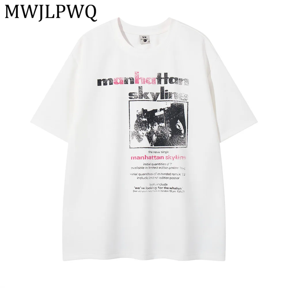 MWJLPWQ American Retro Printed Short-Sleeve T-Shirt Male Ins Hip-Hop Street Style Summer Loose Casual Men's Tee Chic 14327
MWJLPWQ American Retro Printed Short-Sleeve T-Shirt Male Ins Hip-Hop Street Style Summer Loose Casual Men's Tee Chic 14327
