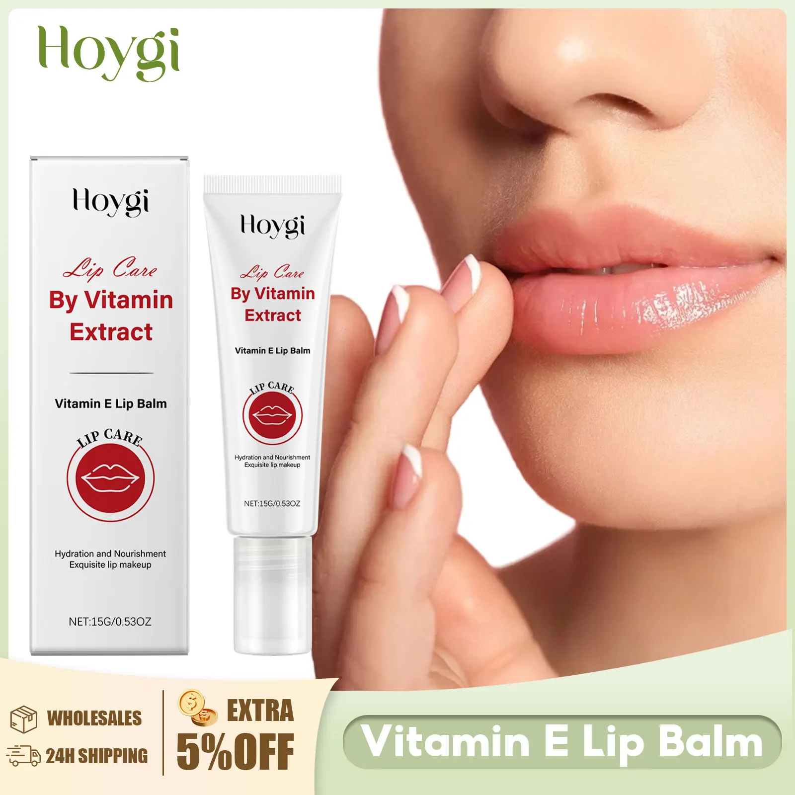 Vitamin E Lip Balm Reduce Lip Lines Anti Cracking Improve Dullness Nourishing Moisturizing Prevent Dryness Beauty Health Product
Vitamin E Lip Balm Reduce Lip Lines Anti Cracking Improve Dullness Nourishing Moisturizing Prevent Dryness Beauty Health Product