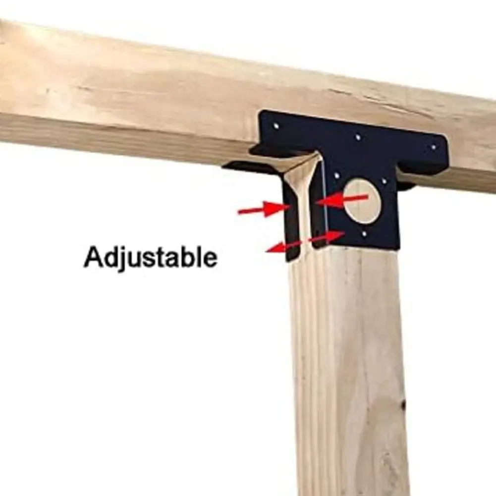 Building Pergolas Actual Size 3.5 X 3.5 3-Way T Brackets Heavy Duty Brackets Adjustable Size Design Black Coated Finish
Building Pergolas Actual Size 3.5 X 3.5 3-Way T Brackets Heavy Duty Brackets Adjustable Size Design Black Coated Finish