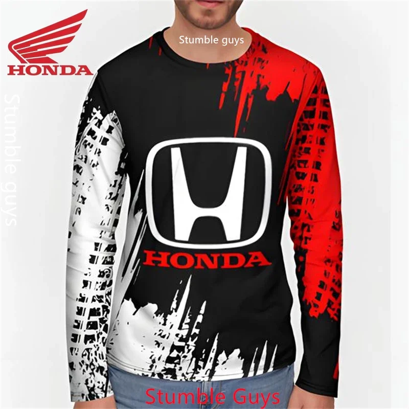 Honda Men's Spring Autumn Long Sleeve T-shirt Car Racing Moto Graphic Warm Soft Comfortable Brand Wear
Honda Men's Spring Autumn Long Sleeve T-shirt Car Racing Moto Graphic Warm Soft Comfortable Brand Wear