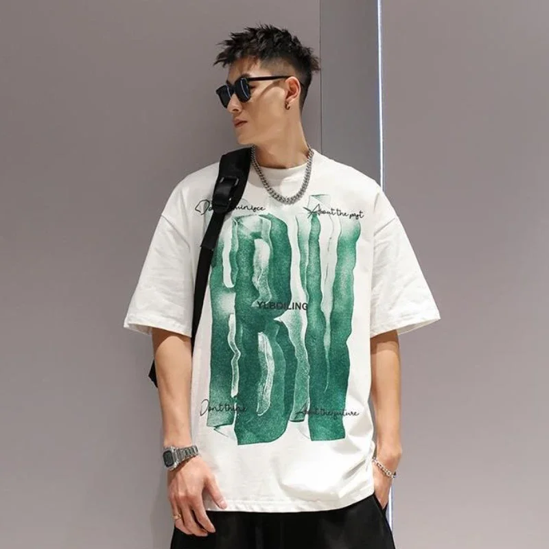 T Shirt for Men Watercolor Alphabet 100℅ Cotton O Neck Stylish Casual Top Cheap Clothes Vintage Clothing Harajuku Man Tee Shirts
T Shirt for Men Watercolor Alphabet 100℅ Cotton O Neck Stylish Casual Top Cheap Clothes Vintage Clothing Harajuku Man Tee Shirts
