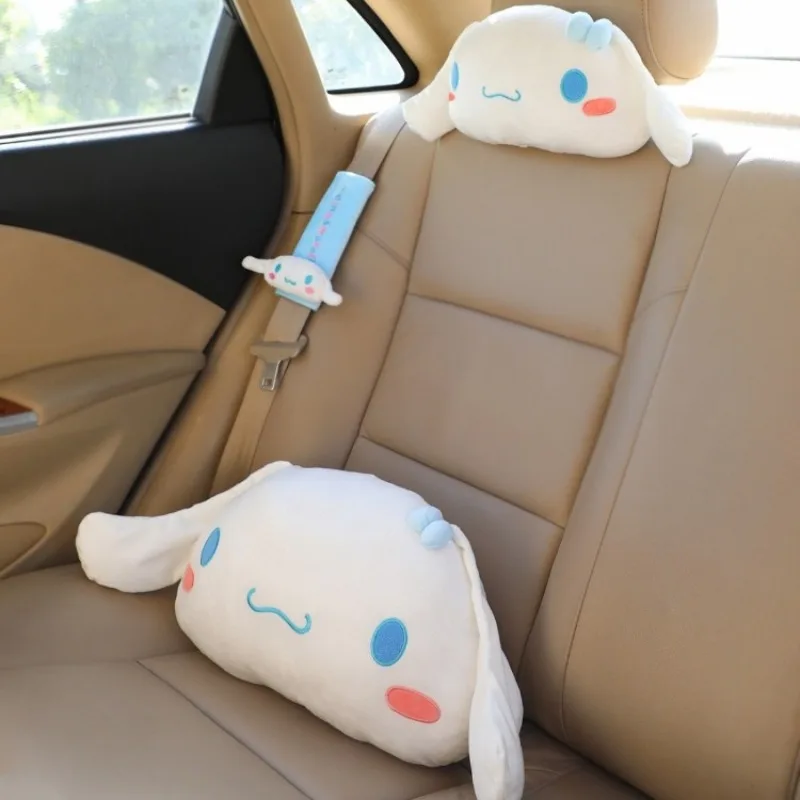 Sanrio Cartoon Cinnamoroll Headrest Neck Safety Cushion Chair Neck Support Headrest Seat Belt Cover Car Ornament Xmas Gifts
Sanrio Cartoon Cinnamoroll Headrest Neck Safety Cushion Chair Neck Support Headrest Seat Belt Cover Car Ornament Xmas Gifts