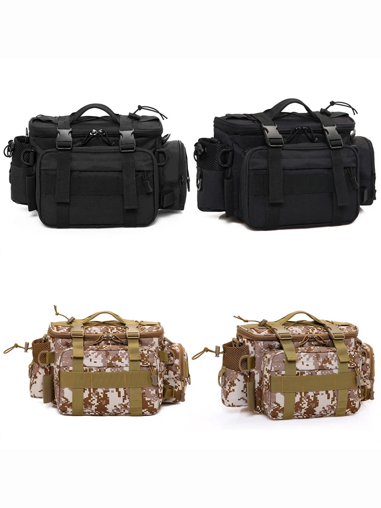 Military Tactical Range Bag Outdoor Hunting Training Molle Bags Climbing Hiking Camping Large Capacity Handbag
Military Tactical Range Bag Outdoor Hunting Training Molle Bags Climbing Hiking Camping Large Capacity Handbag