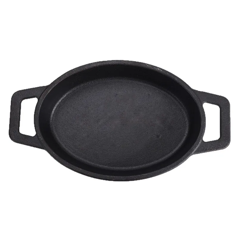 Cast iron non-stick pan Household Teppanyaki frying pan, binaural baking Electric barbecue
Cast iron non-stick pan Household Teppanyaki frying pan, binaural baking Electric barbecue