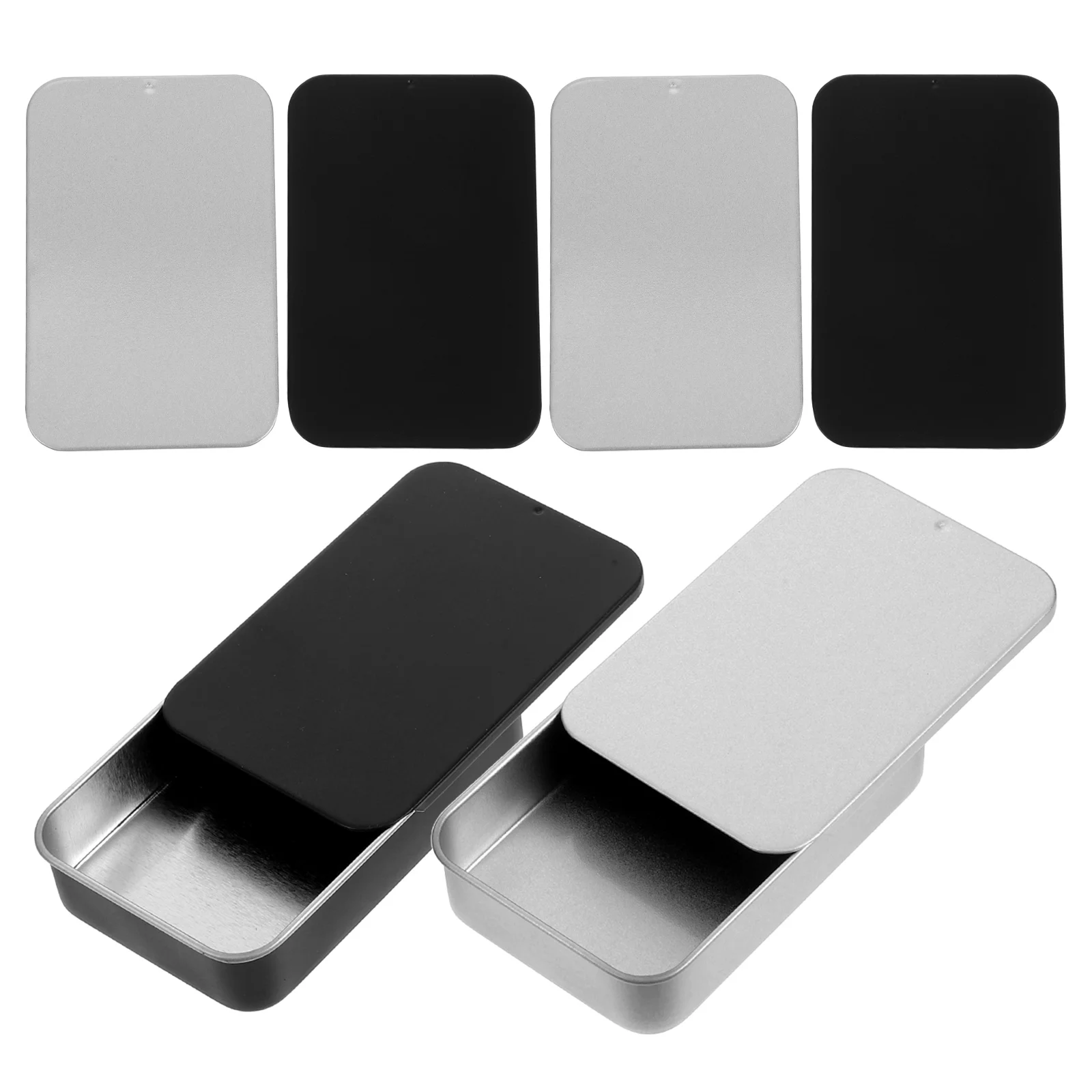 6pcs Metal Business Card Holder Lightweight Credit ID Cards Organizer Black Iron Portable Storage Box Case
6pcs Metal Business Card Holder Lightweight Credit ID Cards Organizer Black Iron Portable Storage Box Case