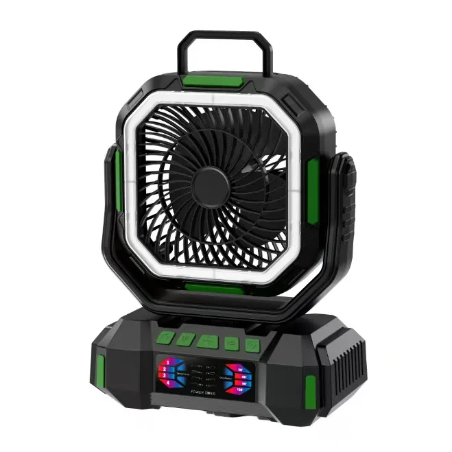 Новое поступление, перезаряжаемый вентилятор, 40000 мАч, портативный, 4 уровня скорости, длинный аккумулятор, походный вентилятор с 5 подсветками для кемпинга, пикника на открытом воздухе
Новое поступление, перезаряжаемый вентилятор, 40000 мАч, портативный, 4 уровня скорости, длинный аккумулятор, походный вентилятор с 5 подсветками для кемпинга, пикника на открытом воздухе