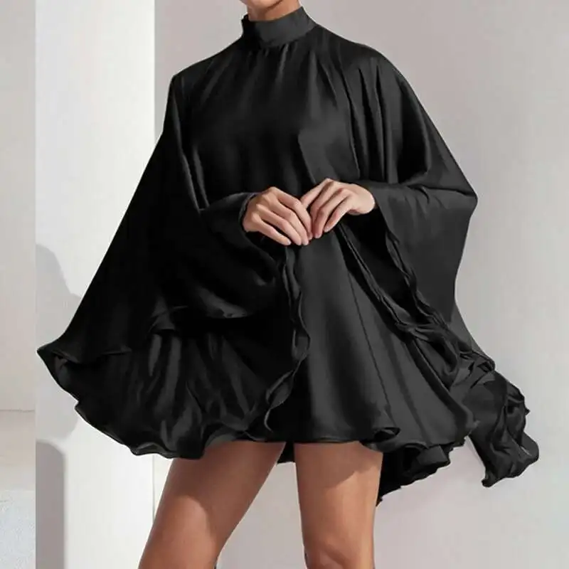 2024, весна-лето, сексуальные элегантные однотонные вечерние мини-платья с открытой спиной, модное женское короткое платье с воротником «летучая мышь» и рукавами «летучая мышь»
2024, весна-лето, сексуальные элегантные однотонные вечерние мини-платья с открытой спиной, модное женское короткое платье с воротником «летучая мышь» и рукавами «летучая мышь»