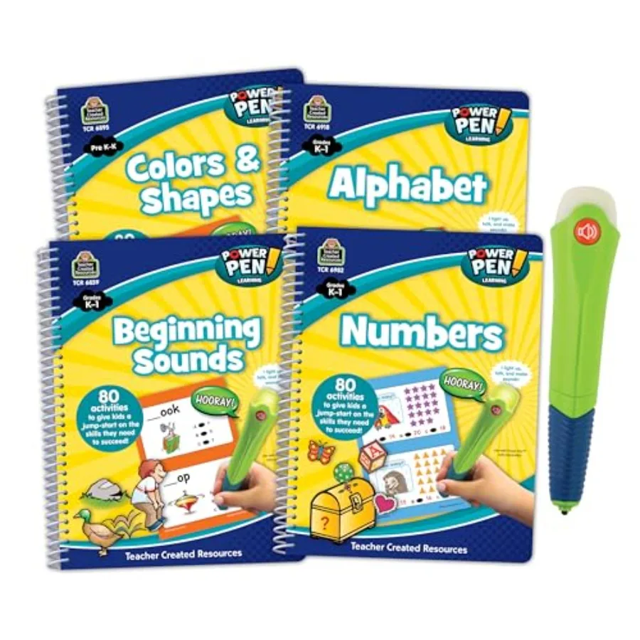 Power Pen and Learning Books Set - 4 Book Set
Power Pen and Learning Books Set - 4 Book Set