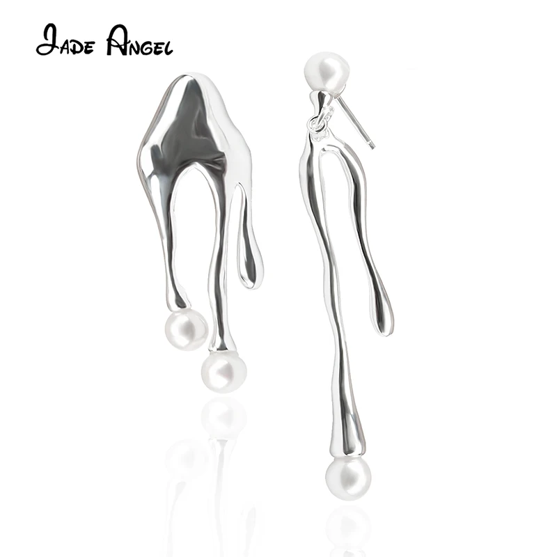 JADE ANGEL Original Women's For Earrings 925 Sterling Silver Irregular Pearl Drop Earrings Luxury Statement Fine Jewelry
JADE ANGEL Original Women's For Earrings 925 Sterling Silver Irregular Pearl Drop Earrings Luxury Statement Fine Jewelry
