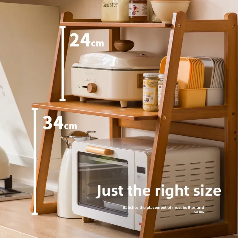 Stable Countertops Kitchen Shelves Artifacts Dishes Storage Seasonings Microwave Rack
Stable Countertops Kitchen Shelves Artifacts Dishes Storage Seasonings Microwave Rack