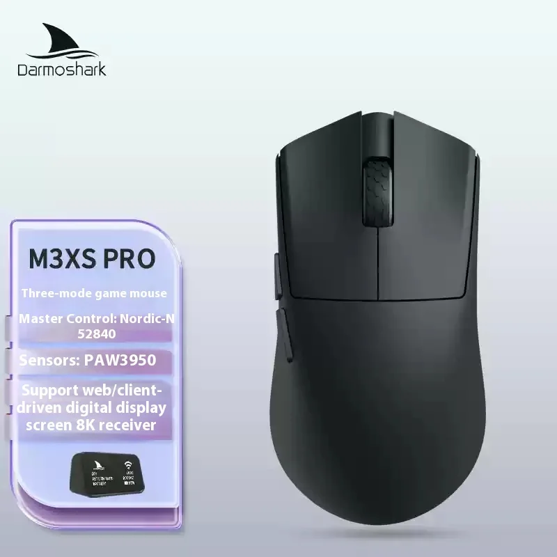 Darmoshark M3 Xs Pro, трехрежимная игровая мышь для киберспорта, легкая Bluetooth 2,4 г, беспроводная мышь с низкой задержкой, подарок-сюрприз
Darmoshark M3 Xs Pro, трехрежимная игровая мышь для киберспорта, легкая Bluetooth 2,4 г, беспроводная мышь с низкой задержкой, подарок-сюрприз