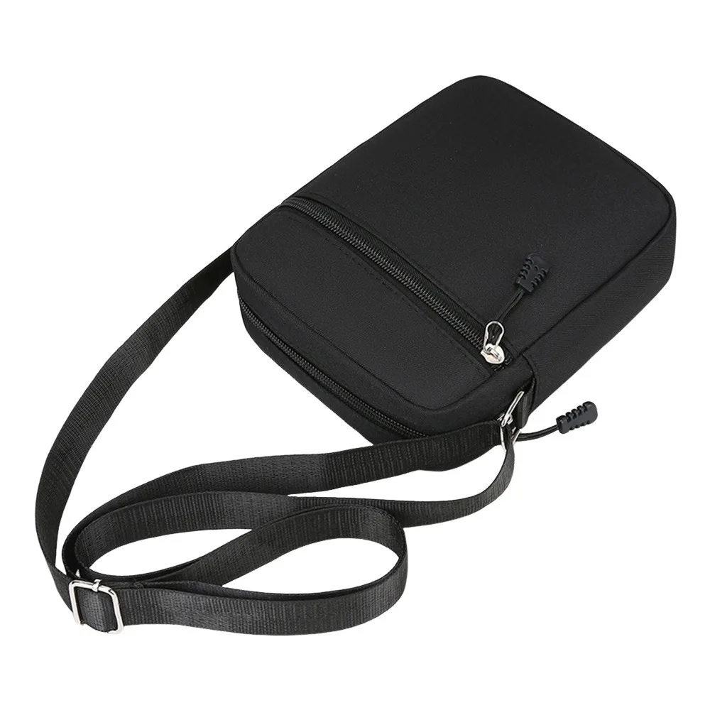 Fashion Mini Shoulder Bag Adjustable Oxford Cloth Crossbody Bag Multiple Compartments Solid Color Mobile Phone Bag
Fashion Mini Shoulder Bag Adjustable Oxford Cloth Crossbody Bag Multiple Compartments Solid Color Mobile Phone Bag