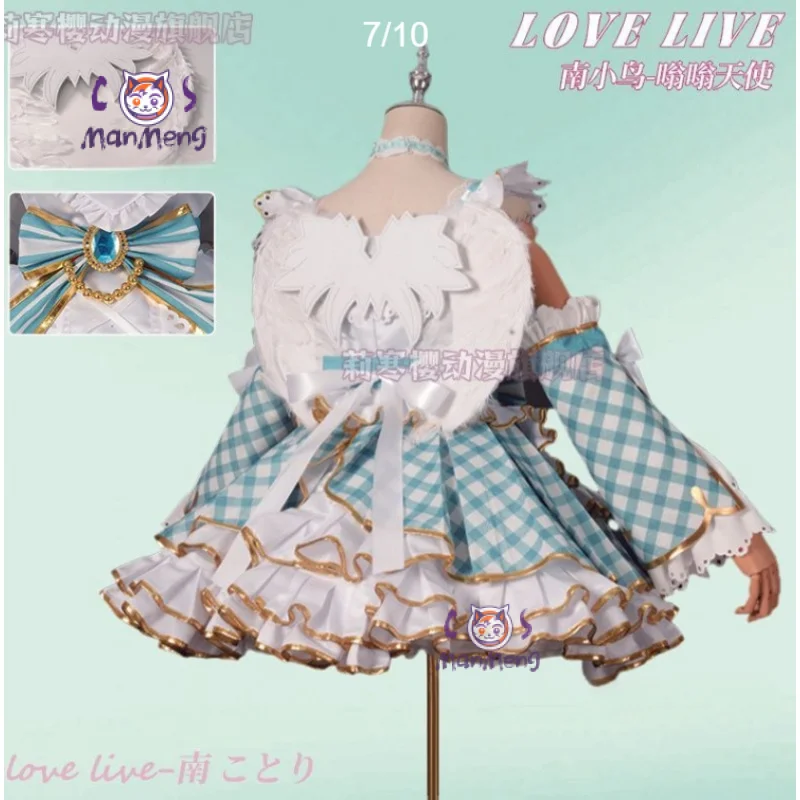 Anime LoveLive! Minami Kotori Minalinsky Cosplay Costume Girl Sweet Lolita Dress Wig Wings Prop Socks Halloween Christmas Gift
Anime LoveLive! Minami Kotori Minalinsky Cosplay Costume Girl Sweet Lolita Dress Wig Wings Prop Socks Halloween Christmas Gift
