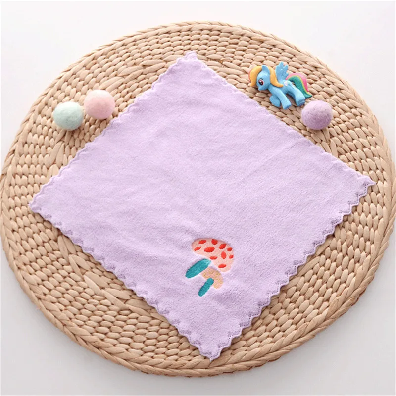 1Pc 25x25cm Coral Velvet Soft Hand Lace Cartoon Animal Embroidered Children Water Absorbent Square Towel
1Pc 25x25cm Coral Velvet Soft Hand Lace Cartoon Animal Embroidered Children Water Absorbent Square Towel
