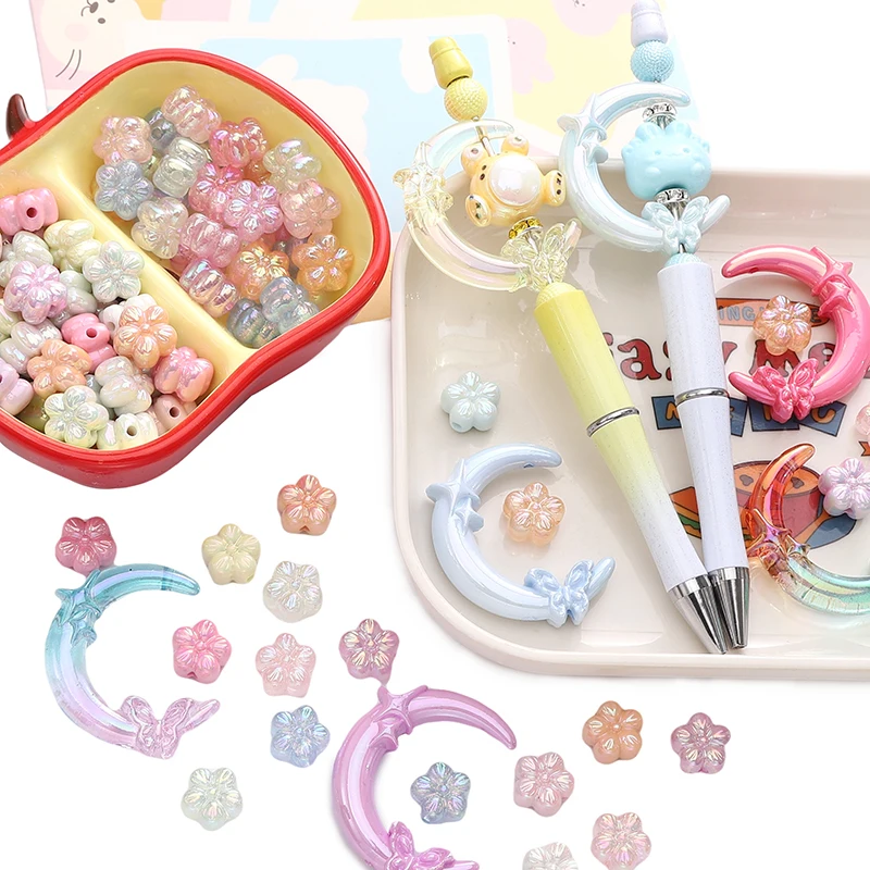 1/5pcs Mixed Color Acrylic Coated Beads Loose Spacer Beads For Phone Chains Bracelet Necklace Pendants Making
1/5pcs Mixed Color Acrylic Coated Beads Loose Spacer Beads For Phone Chains Bracelet Necklace Pendants Making