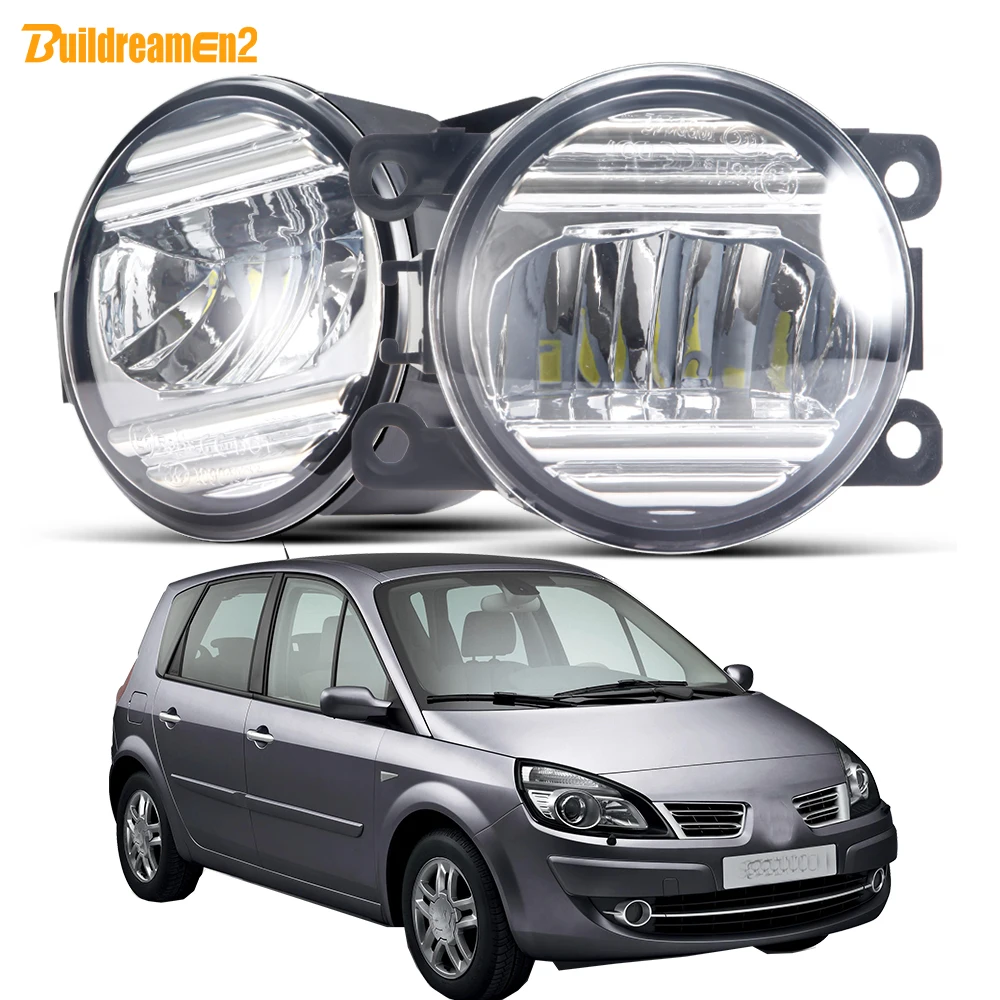 2 X Car Front Bumper LED Fog Light Assembly 30W H11 Fog DRL Daytime Running Lamp 3000LM 12V For Renault Scenic 2003-2015
2 X Car Front Bumper LED Fog Light Assembly 30W H11 Fog DRL Daytime Running Lamp 3000LM 12V For Renault Scenic 2003-2015