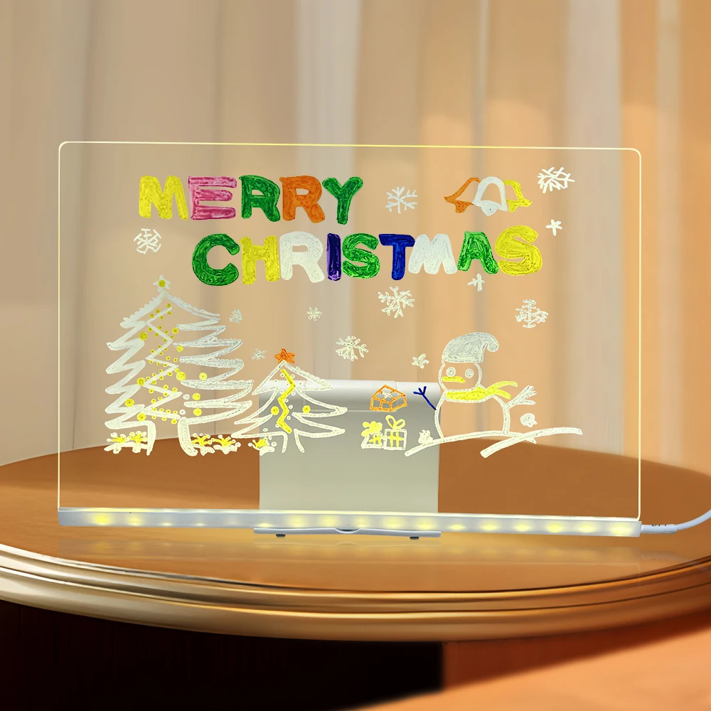 LED Note Board With Color Acrylic Dry Erase Board With Light Light Up Message Note Children Drawing Board Night Light Kid Gif
LED Note Board With Color Acrylic Dry Erase Board With Light Light Up Message Note Children Drawing Board Night Light Kid Gif