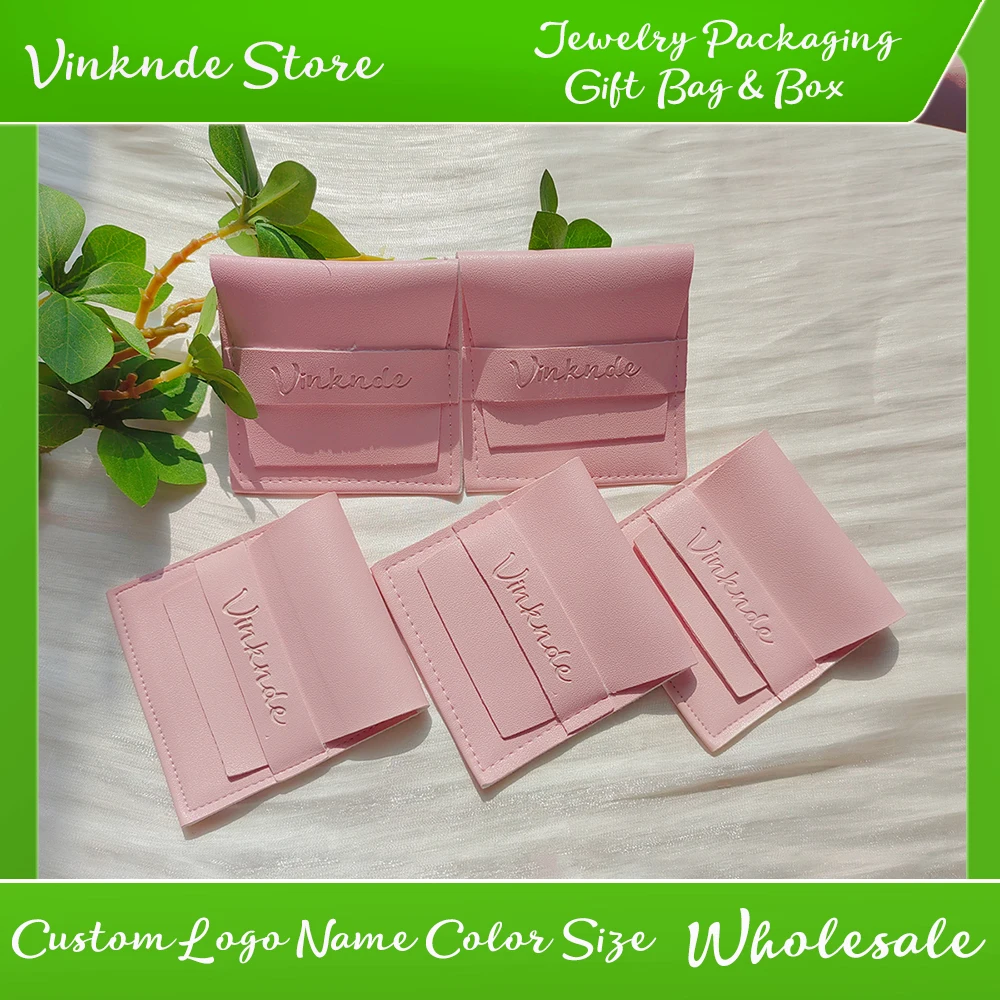 Custom Logo 9X9cm Pink Black PU Leather Envelope Jewelry Gift Packaging Pouch for Comb Baby Teeth Chain Earrings Rings Dust Sack
Custom Logo 9X9cm Pink Black PU Leather Envelope Jewelry Gift Packaging Pouch for Comb Baby Teeth Chain Earrings Rings Dust Sack