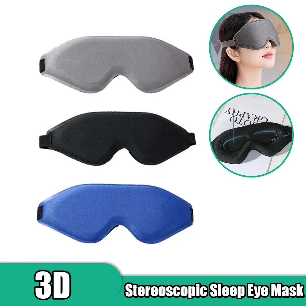 3D Sleep Mask Blindfold Sleeping Aid Eye Mask Soft Memory Foam Face Mask Eyeshade 99% Blockout Light Slaapmasker Eye Cover Patch
3D Sleep Mask Blindfold Sleeping Aid Eye Mask Soft Memory Foam Face Mask Eyeshade 99% Blockout Light Slaapmasker Eye Cover Patch