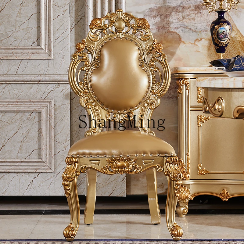 CL exquisite solid wood carving flower leather dining chair casual armrest neoclassical study chair
CL exquisite solid wood carving flower leather dining chair casual armrest neoclassical study chair