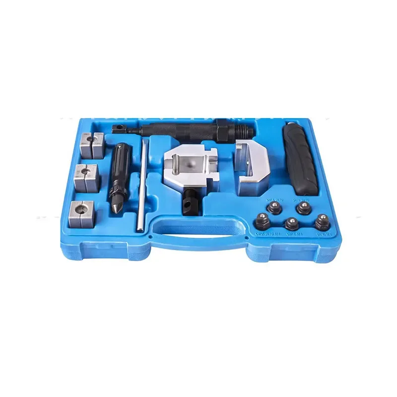 Useful Hydraulic Double-Bender for Brake Lines Fuse Hydraulic Flaring Tools Kit 18-piece Universal
Useful Hydraulic Double-Bender for Brake Lines Fuse Hydraulic Flaring Tools Kit 18-piece Universal
