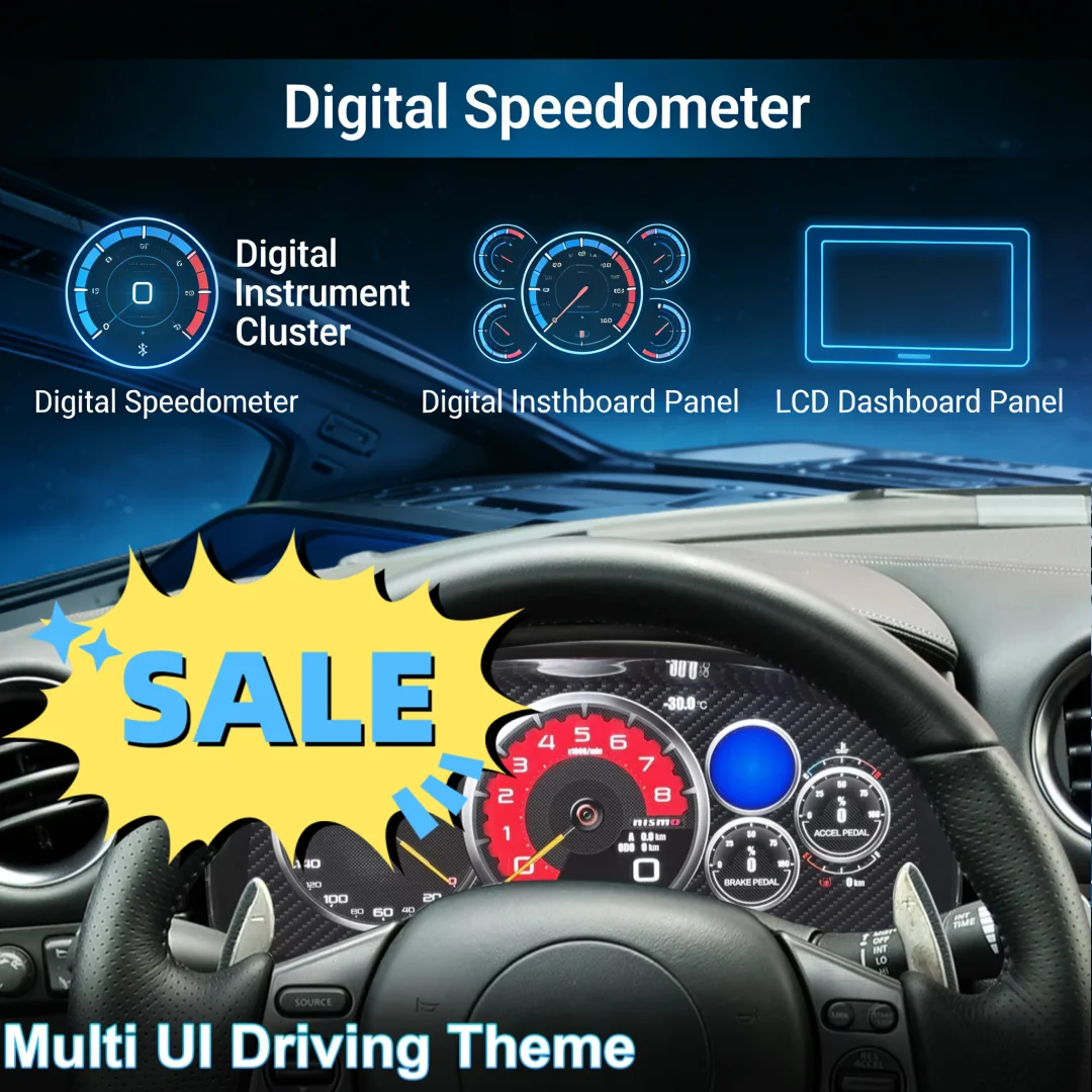 Новое поступление 12,3 "автомобильный спидометр Linux система цифровой кластер для Nissan GTR R35 2007-2024 авто ЖК-дисплей приборная панель авто приборный
Новое поступление 12,3 "автомобильный спидометр Linux система цифровой кластер для Nissan GTR R35 2007-2024 авто ЖК-дисплей приборная панель авто приборный