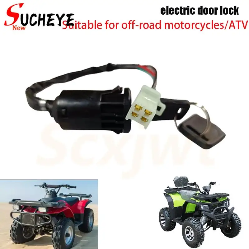 ATV Ignition Switch Key With Wire & Lock for Most Quad Dirt Bikes 50cc/70cc/110cc/125cc/150cc/250cc Motorbike ATV Quad Dirt Bike
ATV Ignition Switch Key With Wire & Lock for Most Quad Dirt Bikes 50cc/70cc/110cc/125cc/150cc/250cc Motorbike ATV Quad Dirt Bike