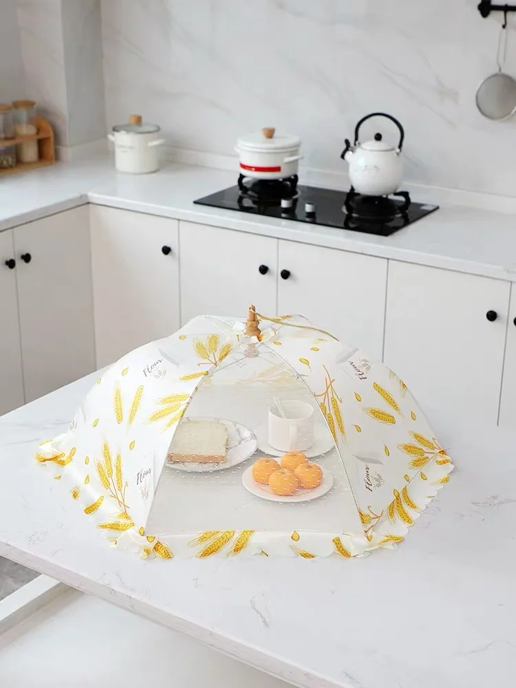 Kitchen Folded Food Lace Cover Umbrella Great Breath Hygiene Grid Style Kitchen Food Dish Cover Kitchenware
Kitchen Folded Food Lace Cover Umbrella Great Breath Hygiene Grid Style Kitchen Food Dish Cover Kitchenware