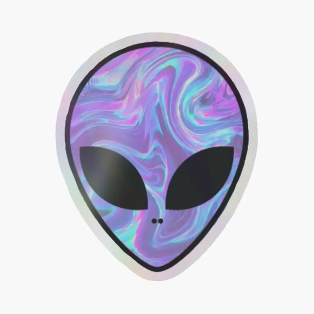 Holographic Alien Holographic Sticker for Laptop Decor Bedroom Car Cute Cartoon Art Fashionable Public Suitcase
Holographic Alien Holographic Sticker for Laptop Decor Bedroom Car Cute Cartoon Art Fashionable Public Suitcase