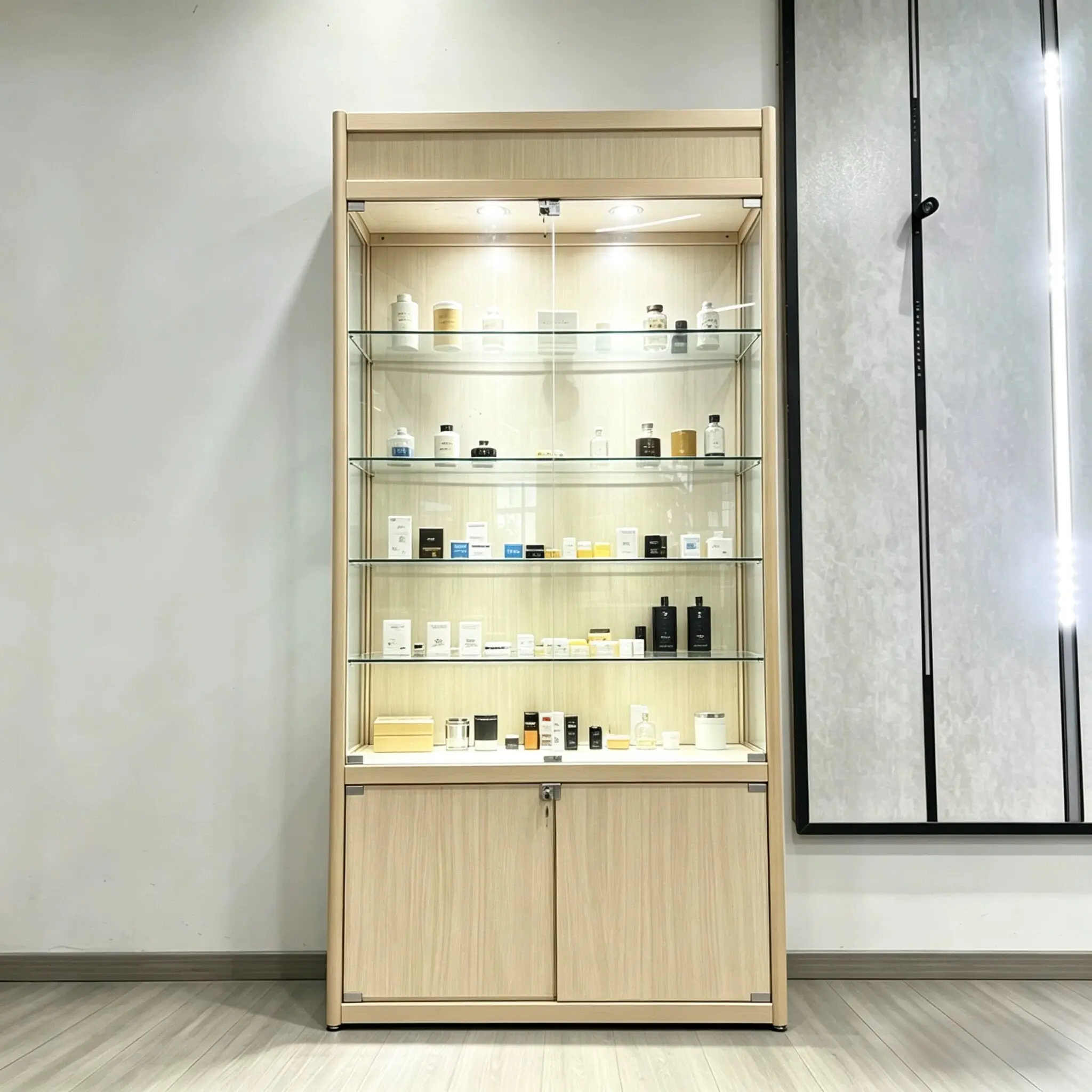 Antique Showcase Jewelry Cosmetics Showcase Auto Supplies Support Customization
Antique Showcase Jewelry Cosmetics Showcase Auto Supplies Support Customization