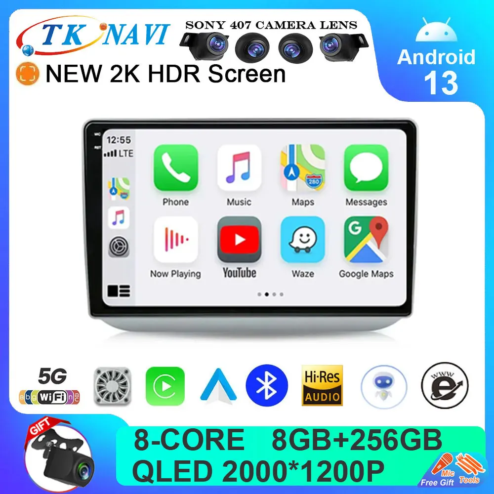 Android 13 Car Radio For Skoda Fabia 2 2008 - 2013 Screen Multimedia Video Player Carplay Auto Stereo GPS Navigation WIFI 4G BT
Android 13 Car Radio For Skoda Fabia 2 2008 - 2013 Screen Multimedia Video Player Carplay Auto Stereo GPS Navigation WIFI 4G BT