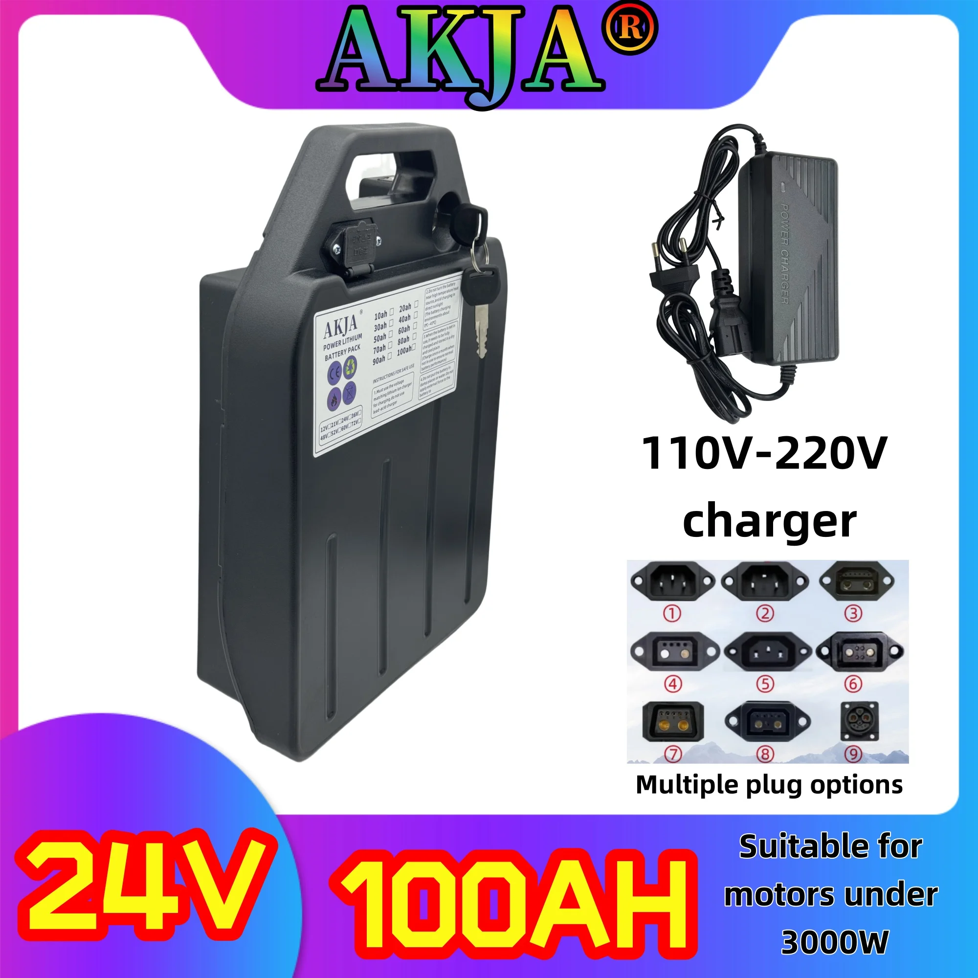 Air fast transportation,Send within 24 hours,24V100AH,18650 lithium battery,Lithium battery pack,Suitable for motors below 3000W
Air fast transportation,Send within 24 hours,24V100AH,18650 lithium battery,Lithium battery pack,Suitable for motors below 3000W
