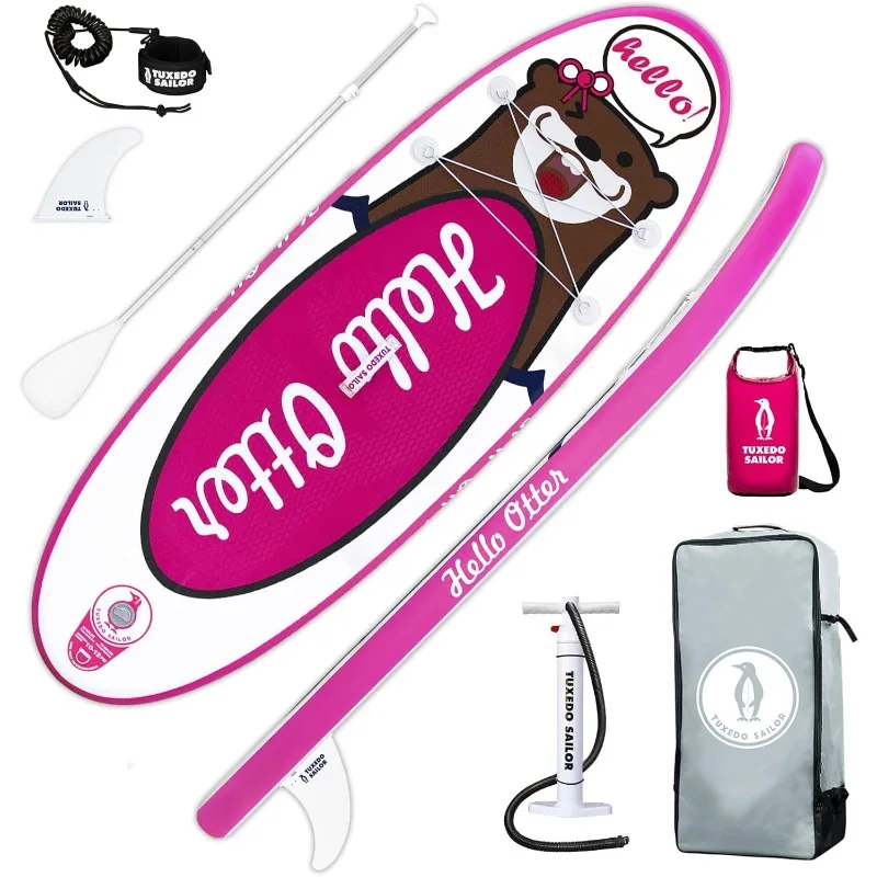 Inflatable Stand Up Paddle Board Ultra Light Inflatable SUP Paddle Board with Paddle Board Accessories for Kids and Adult
Inflatable Stand Up Paddle Board Ultra Light Inflatable SUP Paddle Board with Paddle Board Accessories for Kids and Adult