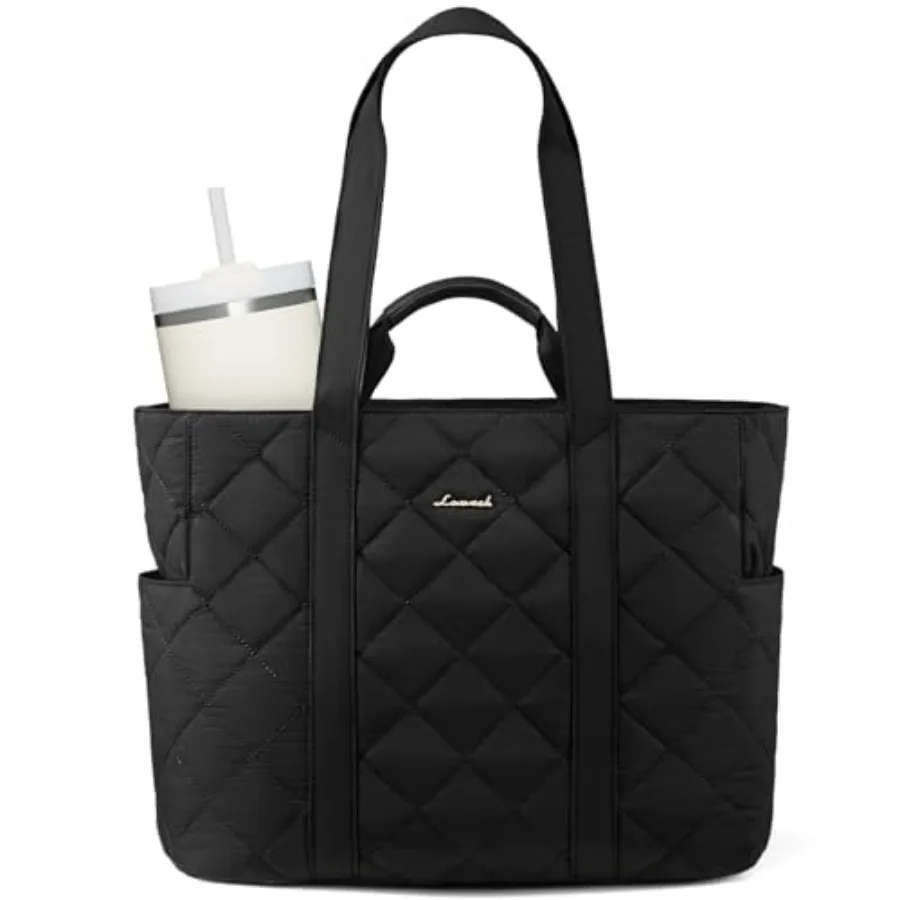 LOVEVOOK Tote Bag for Women, Light Puffer Tote Bag with Multi-pockets, Stylish Carry on Laptop Bags for Daily, Travel, Work, Gy
LOVEVOOK Tote Bag for Women, Light Puffer Tote Bag with Multi-pockets, Stylish Carry on Laptop Bags for Daily, Travel, Work, Gy