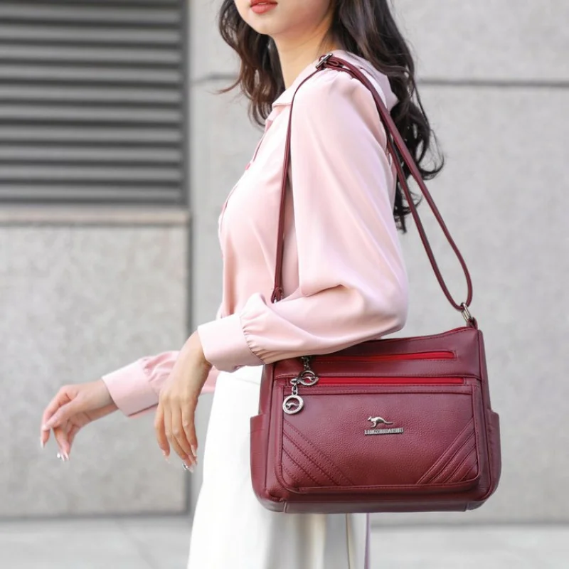 Ladies Tote Bag Leather Crossbody Bag For Women Shoulder Messenger Famous Designer Elegant Popular Classic
Ladies Tote Bag Leather Crossbody Bag For Women Shoulder Messenger Famous Designer Elegant Popular Classic