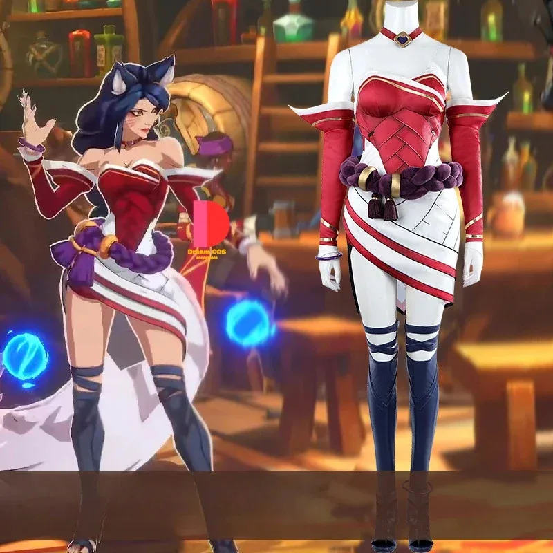 LOL Горячая игра 2XKO Ahri, высокое качество, аксессуары для костюмов для косплея, Рождественский карнавальный наряд, обувь, новогодняя униформа для ролевых игр, реквизит 
LOL Горячая игра 2XKO Ahri, высокое качество, аксессуары для костюмов для косплея, Рождественский карнавальный наряд, обувь, новогодняя униформа для ролевых игр, реквизит