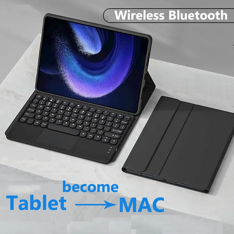 Touchpad Keyboard Case for Xiaomi Redmi Pad SE 4G 8.7" 2024 Wireless Magic Magnetic Bluetooth Cover TPU Back Shell
Touchpad Keyboard Case for Xiaomi Redmi Pad SE 4G 8.7" 2024 Wireless Magic Magnetic Bluetooth Cover TPU Back Shell