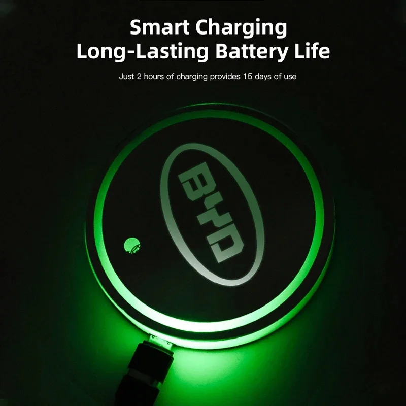 Multi Mode Waterproof LED Cup Coaster for BYD Atto 3 Seal Dolphin Sealion 6 Yuan Plus Seal U Frigate USB Rechargeable Light Mat
Multi Mode Waterproof LED Cup Coaster for BYD Atto 3 Seal Dolphin Sealion 6 Yuan Plus Seal U Frigate USB Rechargeable Light Mat