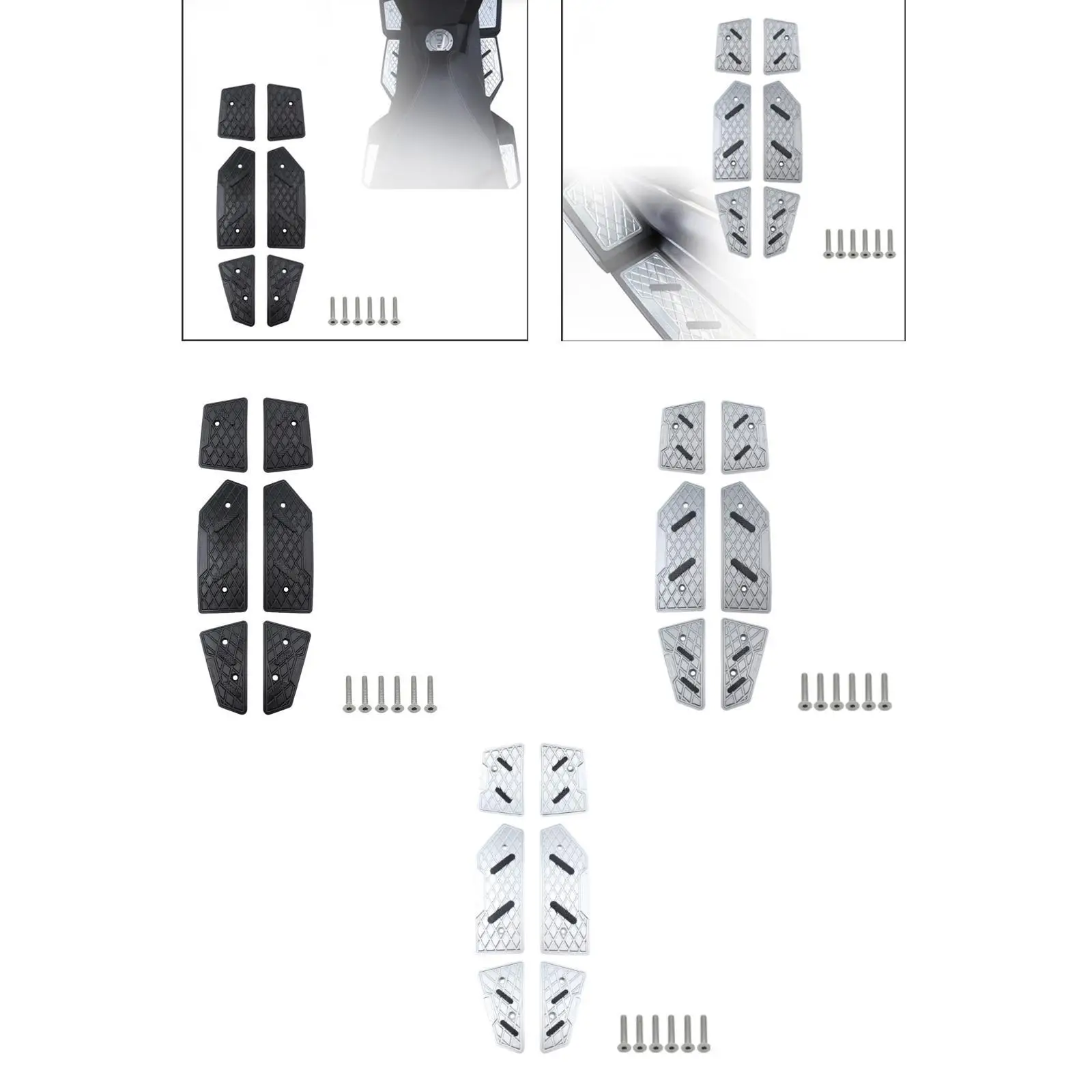 Motorcycle Footrest Anti Slip Aluminum Alloy Foot Pegs Footstep for BMW C400GT 2018-2023 Easy to Install Replaces Premium
Motorcycle Footrest Anti Slip Aluminum Alloy Foot Pegs Footstep for BMW C400GT 2018-2023 Easy to Install Replaces Premium