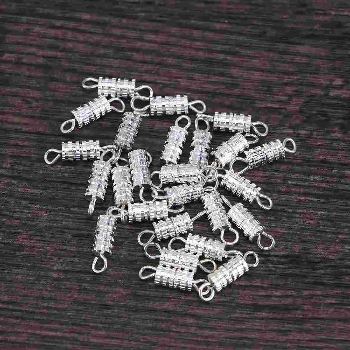 20 PCS Safety Chain for Bracelet Jewelry Jewerly Clasps Barrel Screw Type Necklace
20 PCS Safety Chain for Bracelet Jewelry Jewerly Clasps Barrel Screw Type Necklace