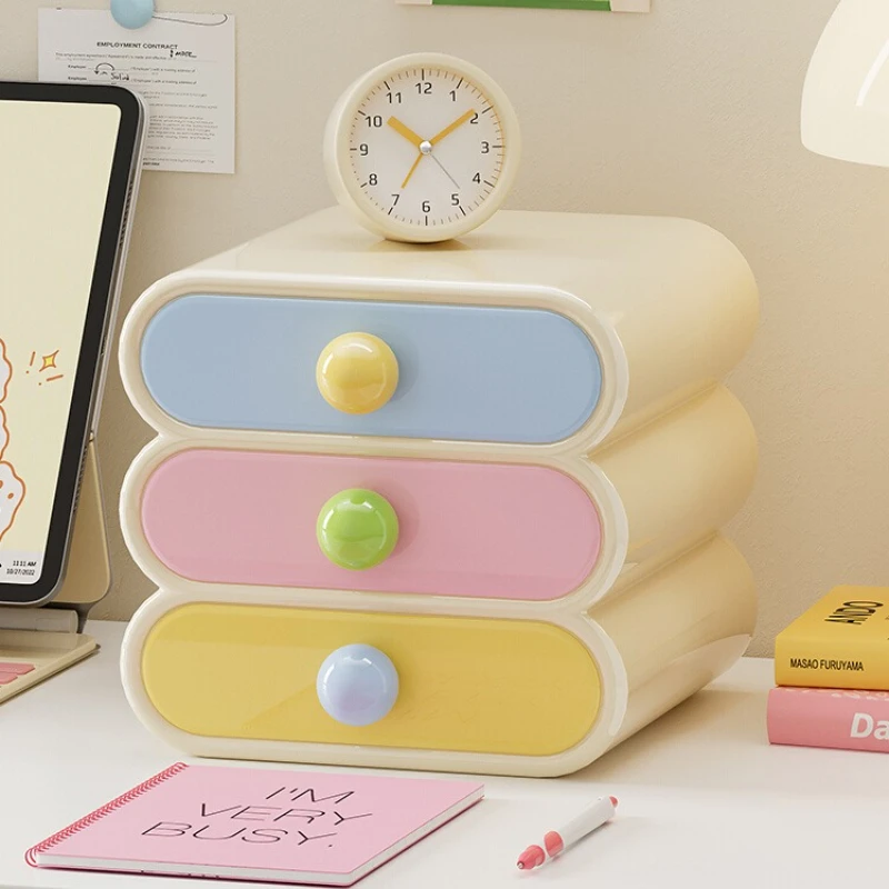 3 Layers Drawer Desktop Cosmetic Storage Box Makeup Organizer Student Office Dustproof Large-capacity Stationery Storage Rack
3 Layers Drawer Desktop Cosmetic Storage Box Makeup Organizer Student Office Dustproof Large-capacity Stationery Storage Rack
