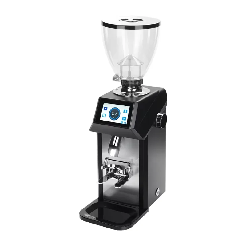 New Professional Commercial Coffee Grinder Professional Flat Burr Grinder for Espresso With Automatic Touch Screen
New Professional Commercial Coffee Grinder Professional Flat Burr Grinder for Espresso With Automatic Touch Screen