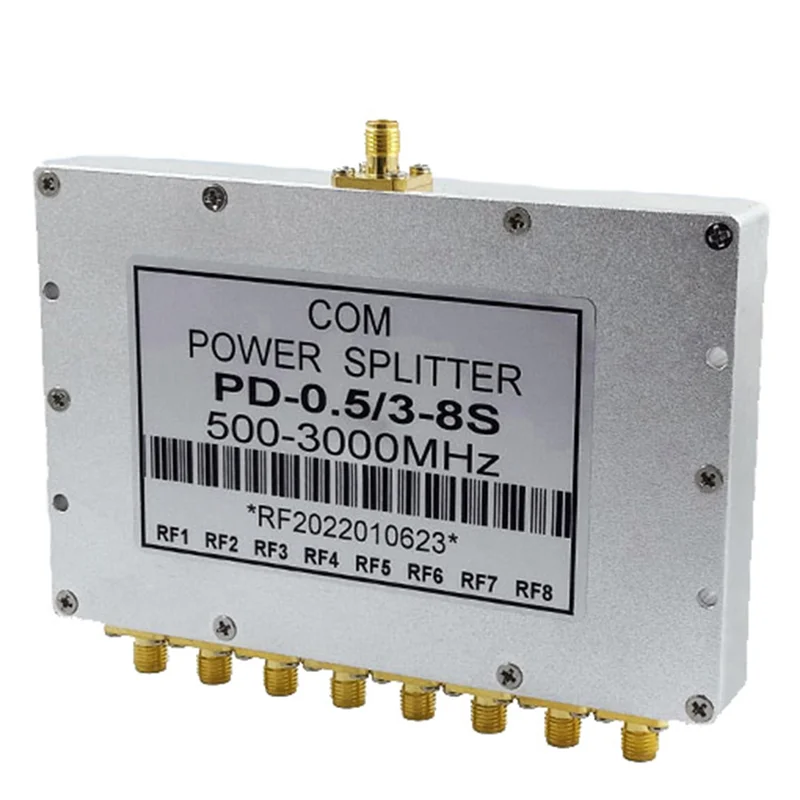B52C 1PCS 8 Way SMA Power Splitter 500Mhz-3000MHz,SMA Female Power Divider Signal Cable Splitter Female Divider Distributor
B52C 1PCS 8 Way SMA Power Splitter 500Mhz-3000MHz,SMA Female Power Divider Signal Cable Splitter Female Divider Distributor