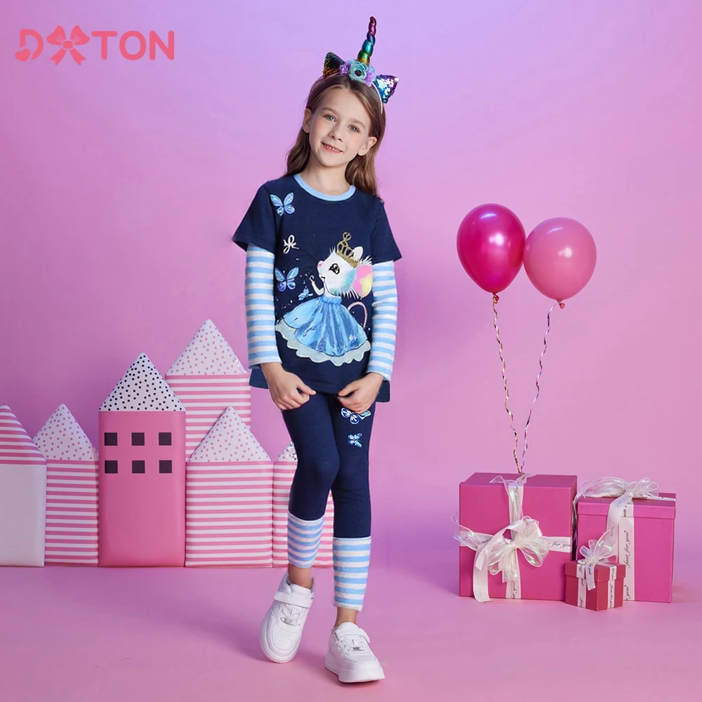 DXTON Autumn Long Sleeve Pullover Long Pant 2pcs Suit Children Clothing Set Kids Girls Daily Sets Rabbit Toddler Tops & Trousers
DXTON Autumn Long Sleeve Pullover Long Pant 2pcs Suit Children Clothing Set Kids Girls Daily Sets Rabbit Toddler Tops & Trousers