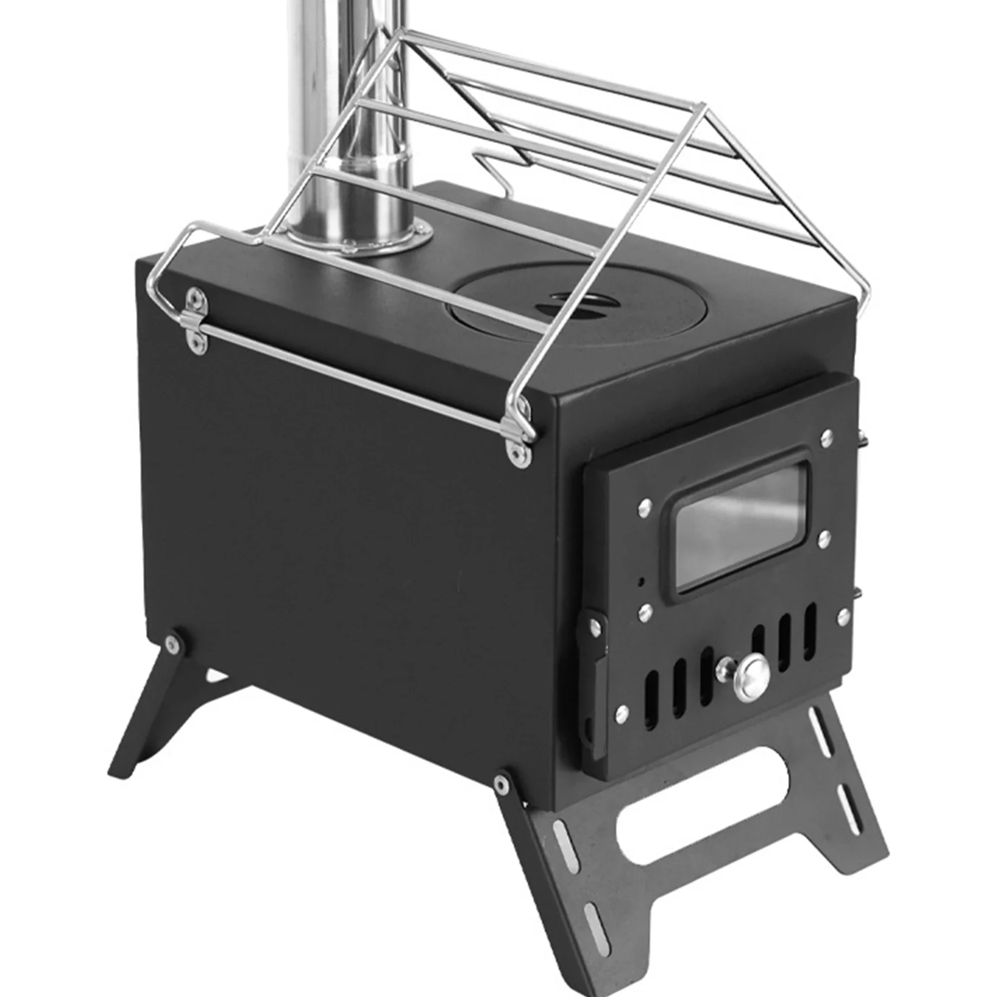 Portable Modern Design Wood Camping Stove for Outdoor Hiking Trips Freestanding Installation for Tents
Portable Modern Design Wood Camping Stove for Outdoor Hiking Trips Freestanding Installation for Tents